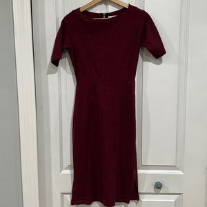 Elbow length dress